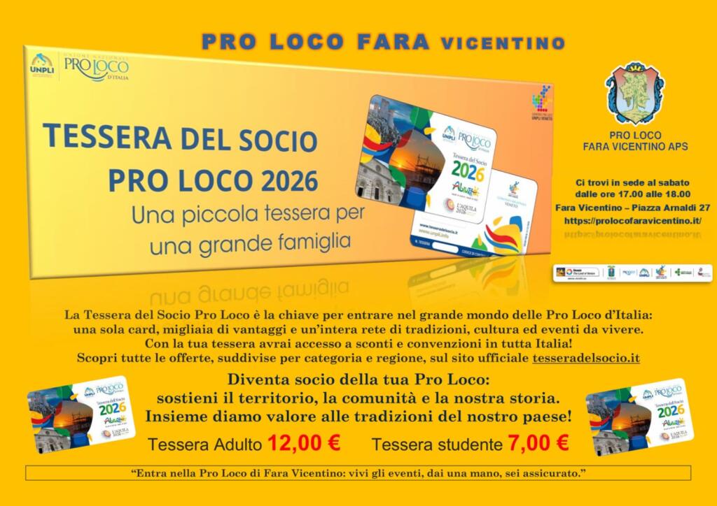 tesseramento pro loco